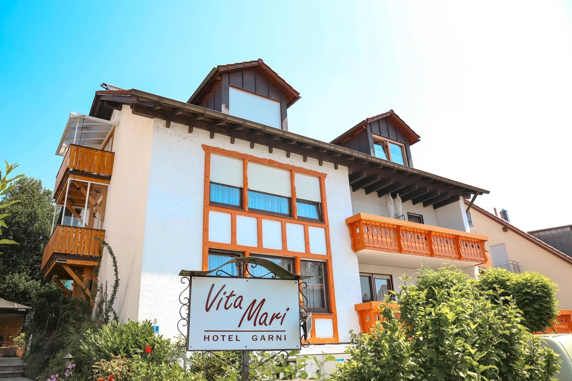 Hotel Garni Vitamari Wasserburg Exterior foto